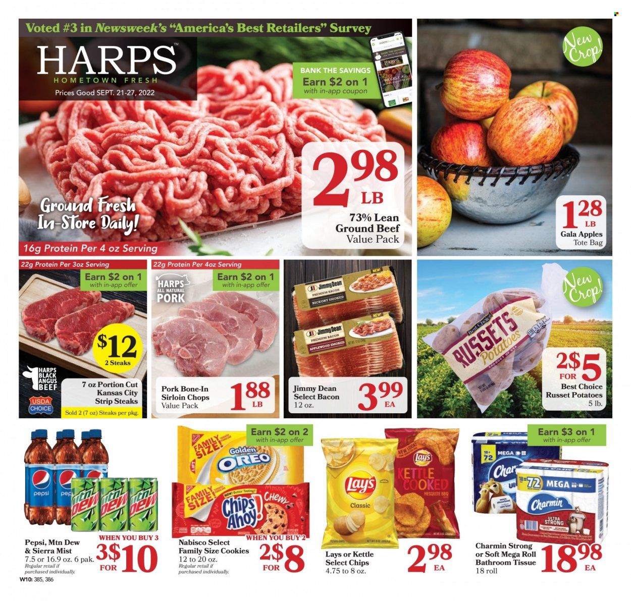 Harps Hometown Fresh (OK) Weekly Ad Flyer Specials September 21 to September 27, 2022