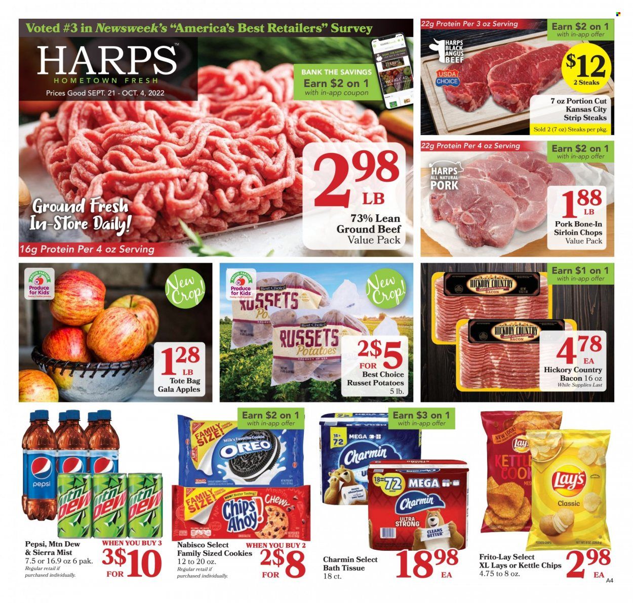 Harps Hometown Fresh (OK) Weekly Ad Flyer Specials September 21 to October 4, 2022