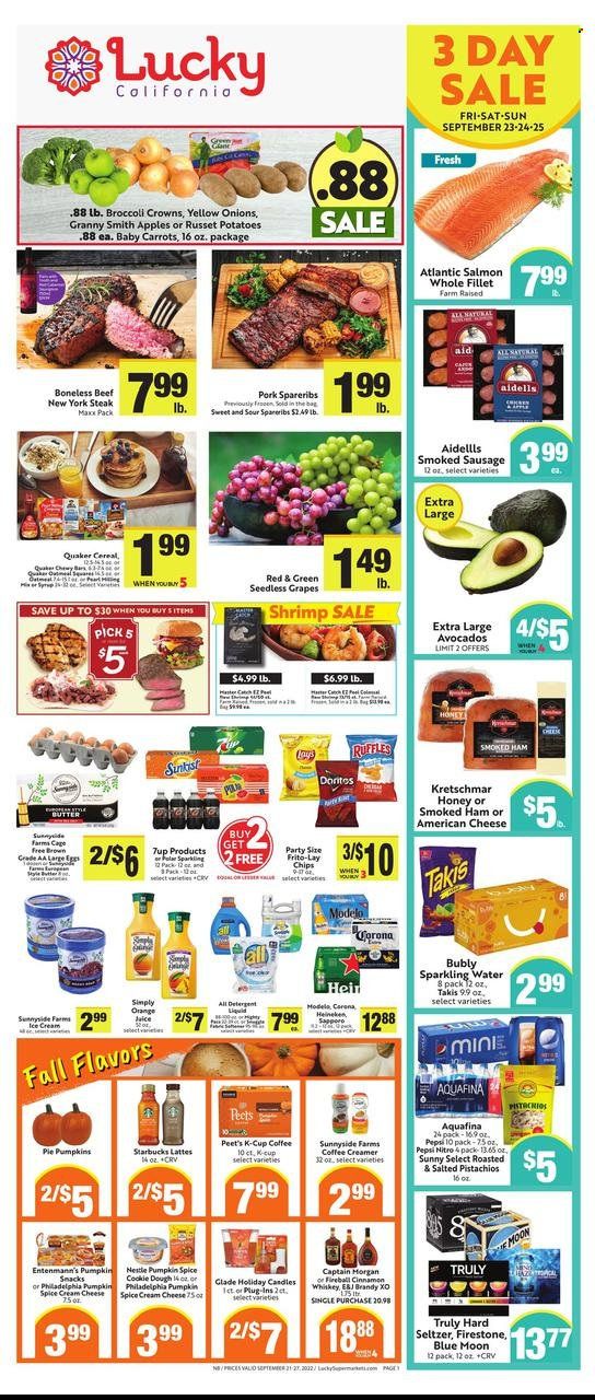 Lucky California Weekly Ad Flyer Specials September 21 to September 27, 2022