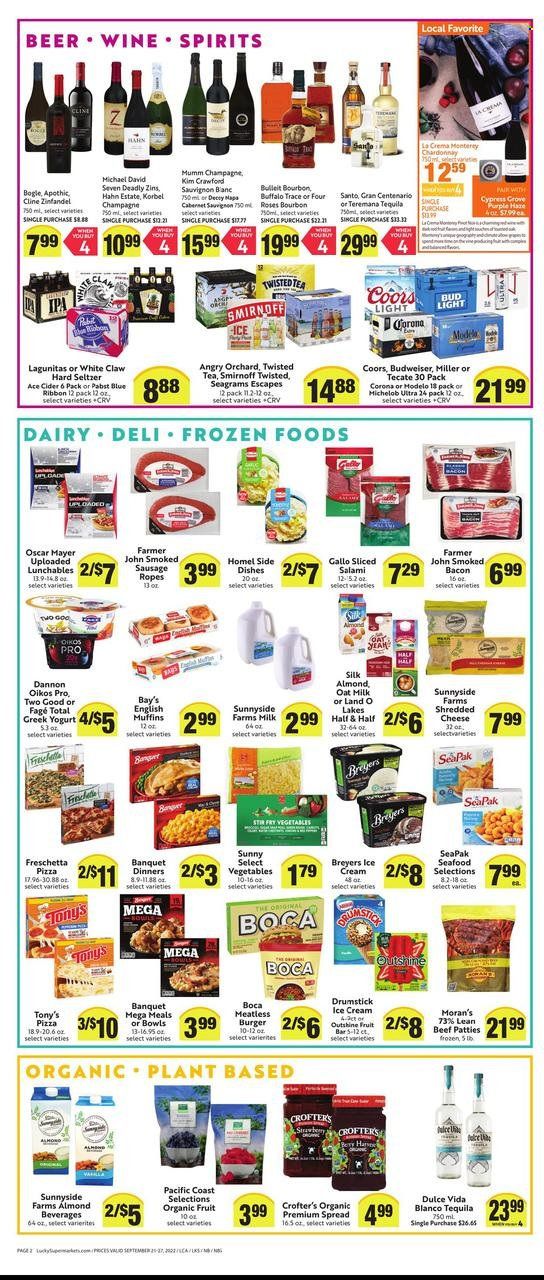 Lucky California Weekly Ad Flyer Specials September 21 to September 27, 2022