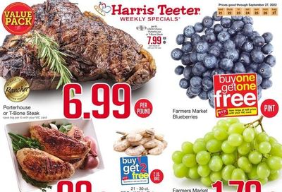 Harris Teeter Weekly Ad Flyer Specials September 21 to September 27, 2022