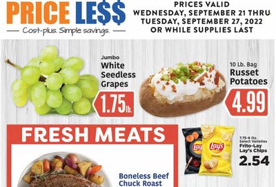 Price Less Foods Weekly Ad Flyer Specials September 21 to September 27, 2022