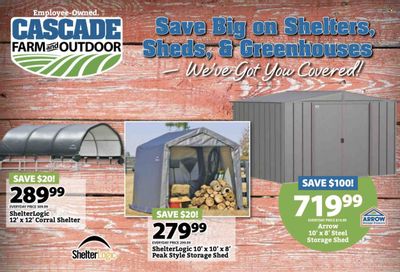 Cascade Farm And Outdoor (OR, WA) Weekly Ad Flyer Specials September 21 to September 27, 2022