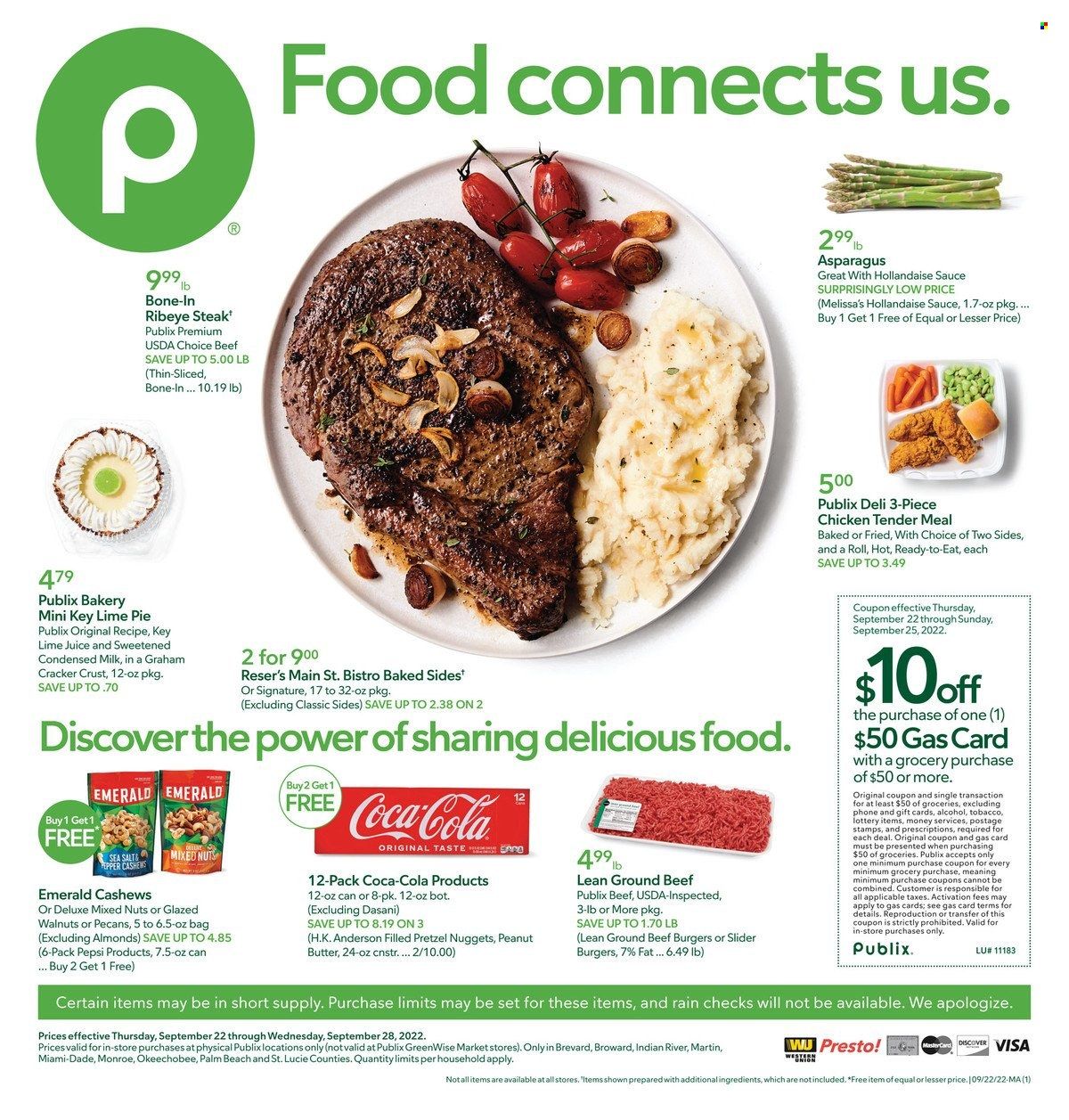 Publix (AL, FL, GA, NC, SC, TN) Weekly Ad Flyer Specials September 22 to September 28, 2022