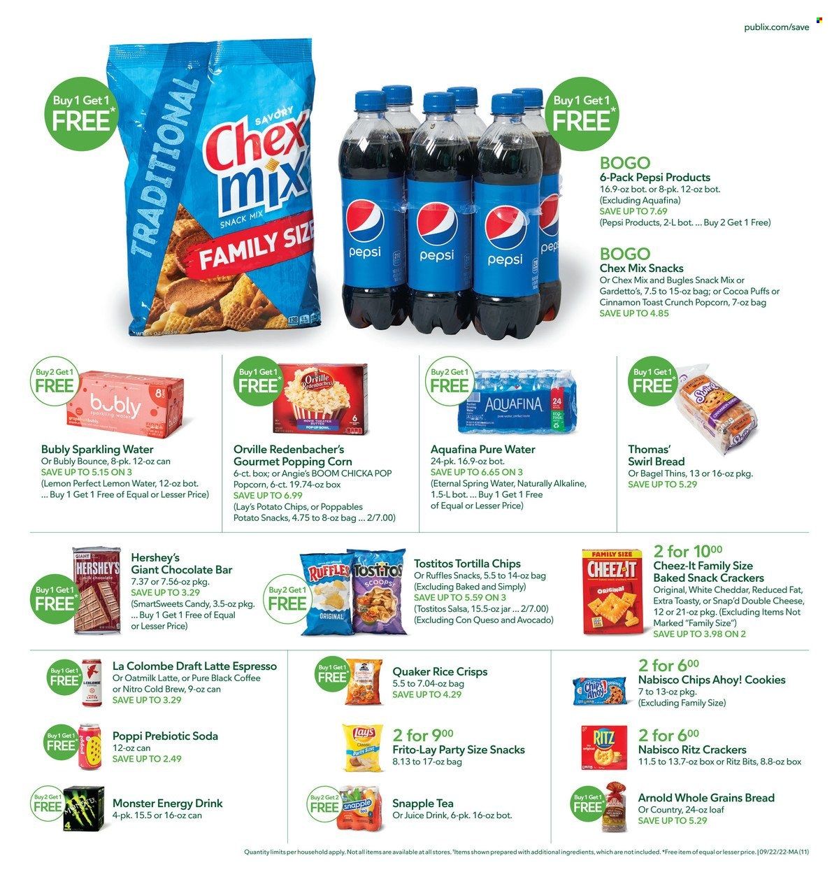 Publix (AL, FL, GA, NC, SC, TN) Weekly Ad Flyer Specials September 22 to September 28, 2022