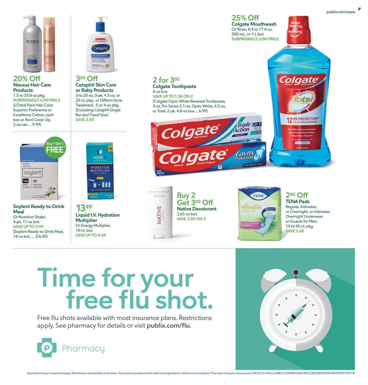 Publix (AL, FL, GA, NC, SC, TN) Weekly Ad Flyer Specials September 22 to September 28, 2022