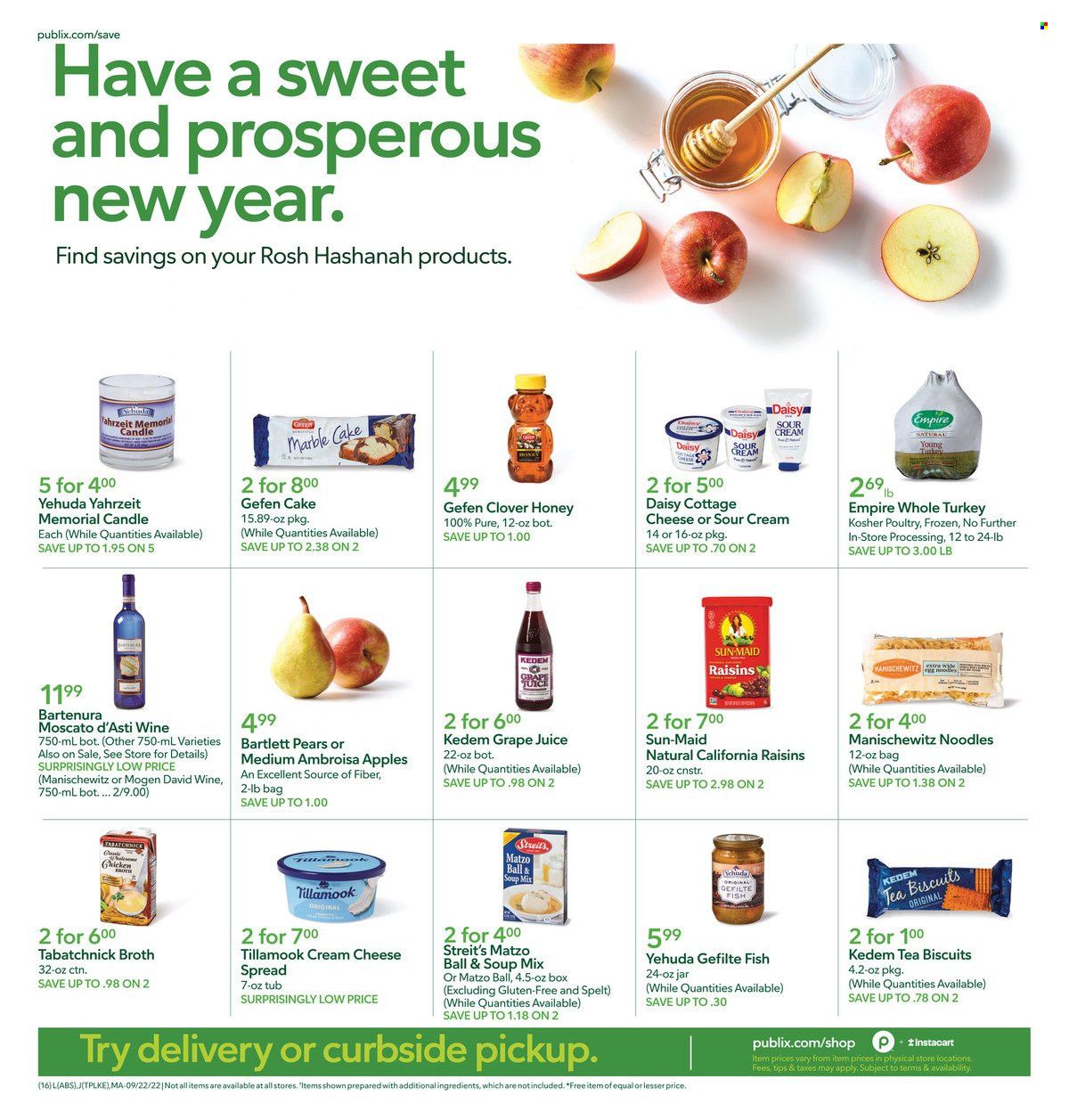 Publix (AL, FL, GA, NC, SC, TN) Weekly Ad Flyer Specials September 22 to September 28, 2022