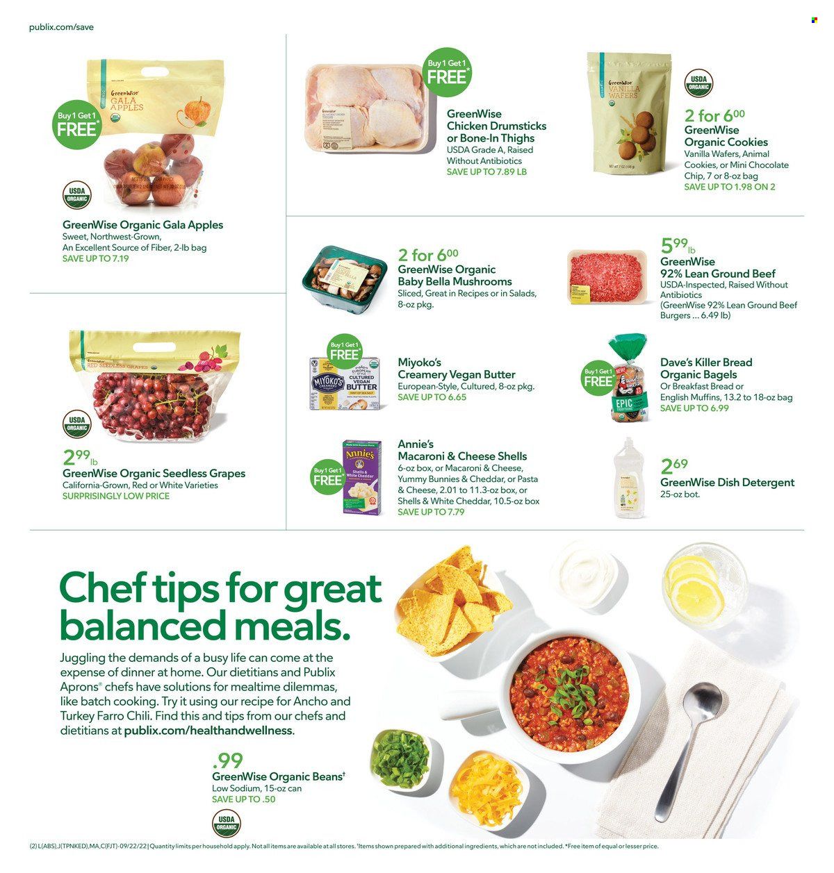 Publix (AL, FL, GA, NC, SC, TN) Weekly Ad Flyer Specials September 22 to September 28, 2022