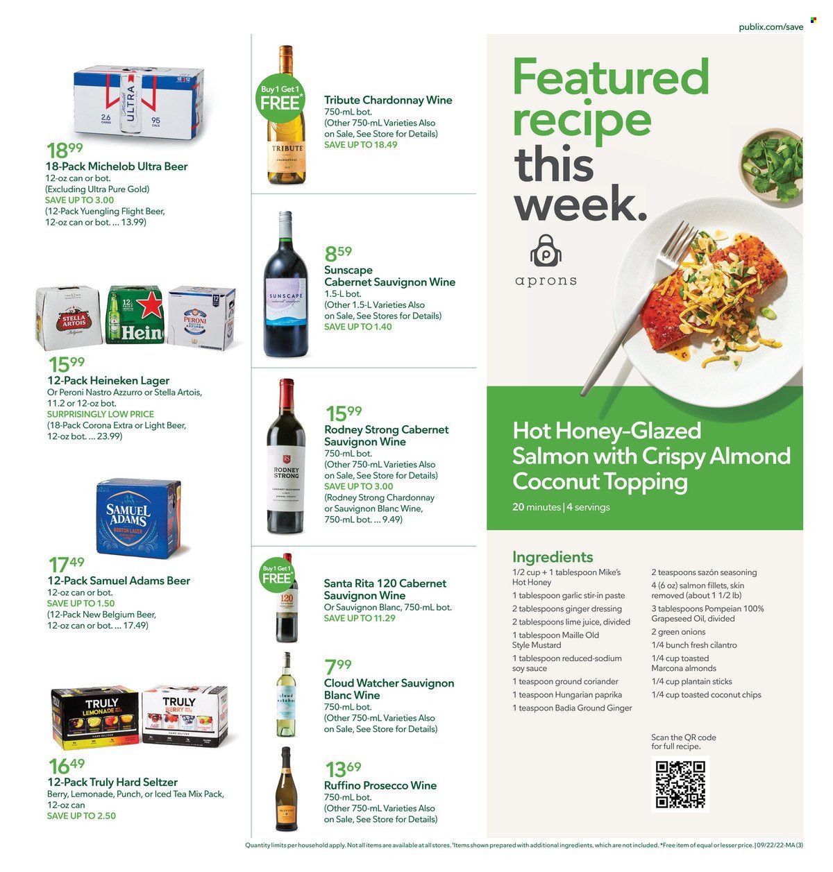 Publix (AL, FL, GA, NC, SC, TN) Weekly Ad Flyer Specials September 22 to September 28, 2022