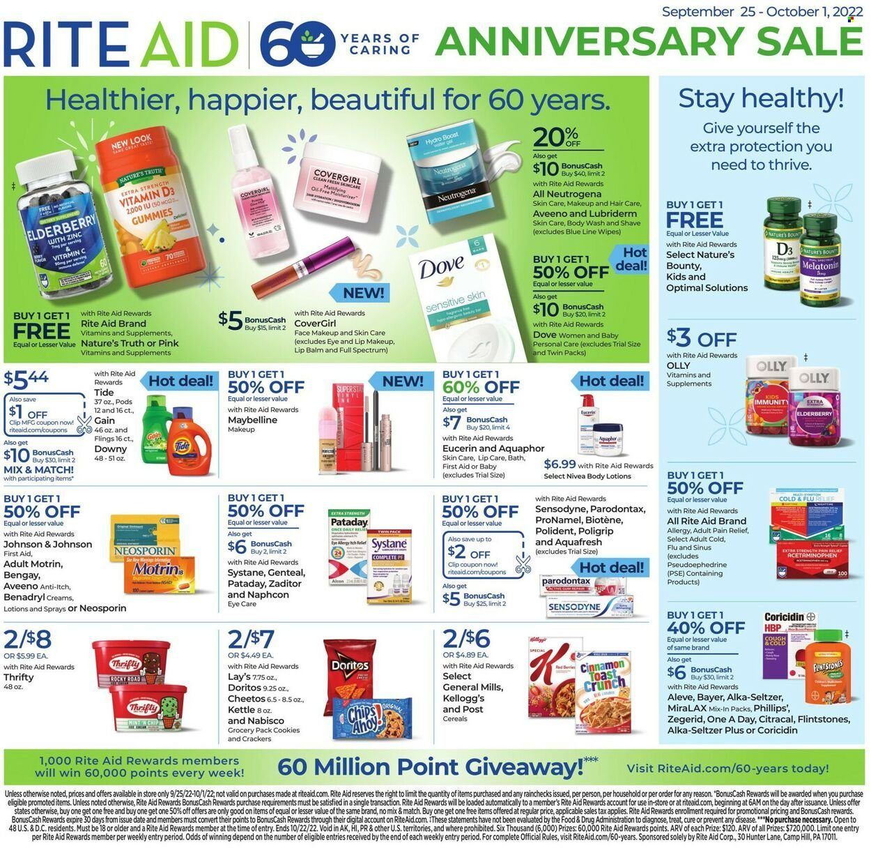 RITE AID Weekly Ad Flyer Specials September 25 to October 1, 2022