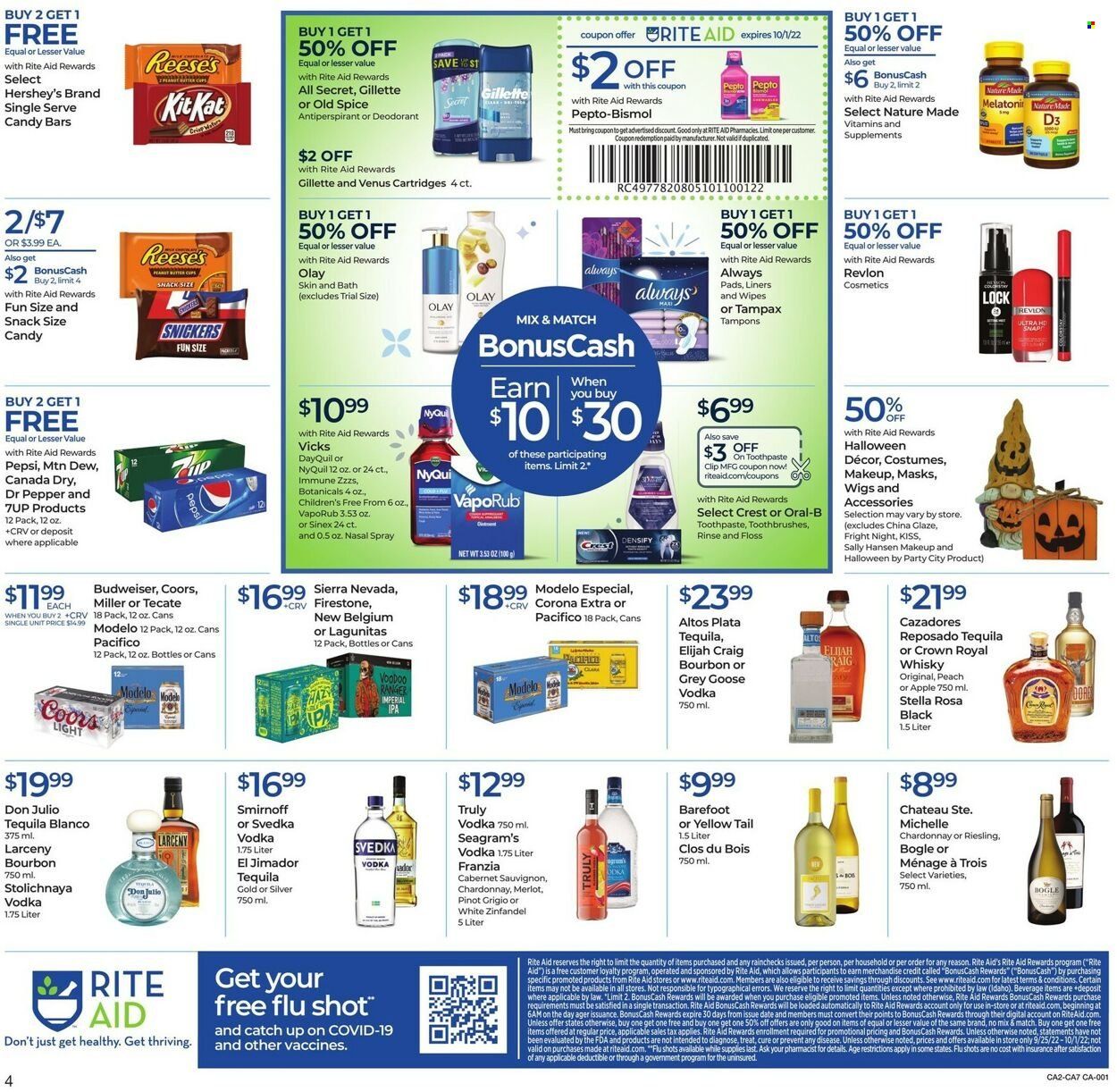 RITE AID Weekly Ad Flyer Specials September 25 to October 1, 2022