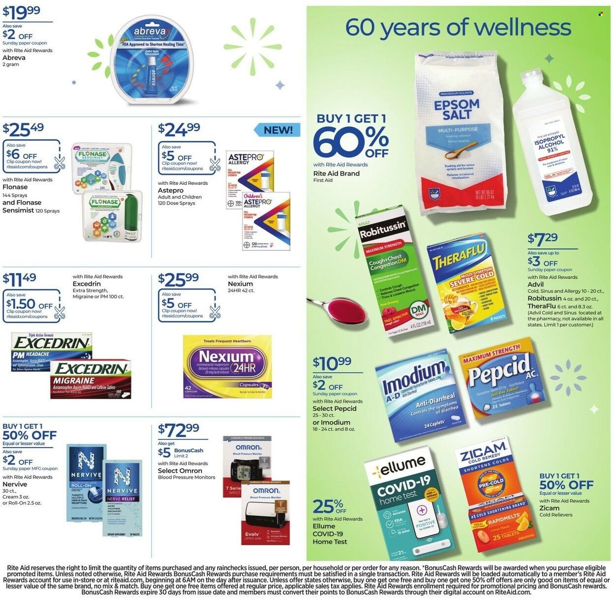 RITE AID Weekly Ad Flyer Specials September 25 to October 1, 2022