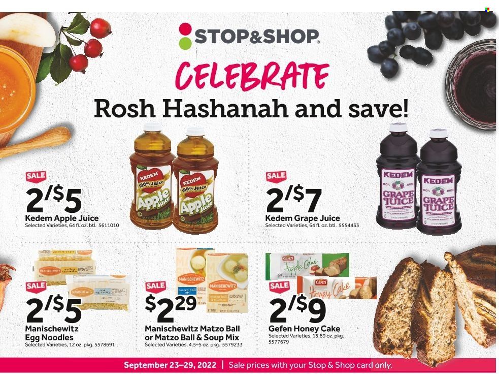 Stop & Shop (CT) Weekly Ad Flyer Specials September 23 to September 29, 2022