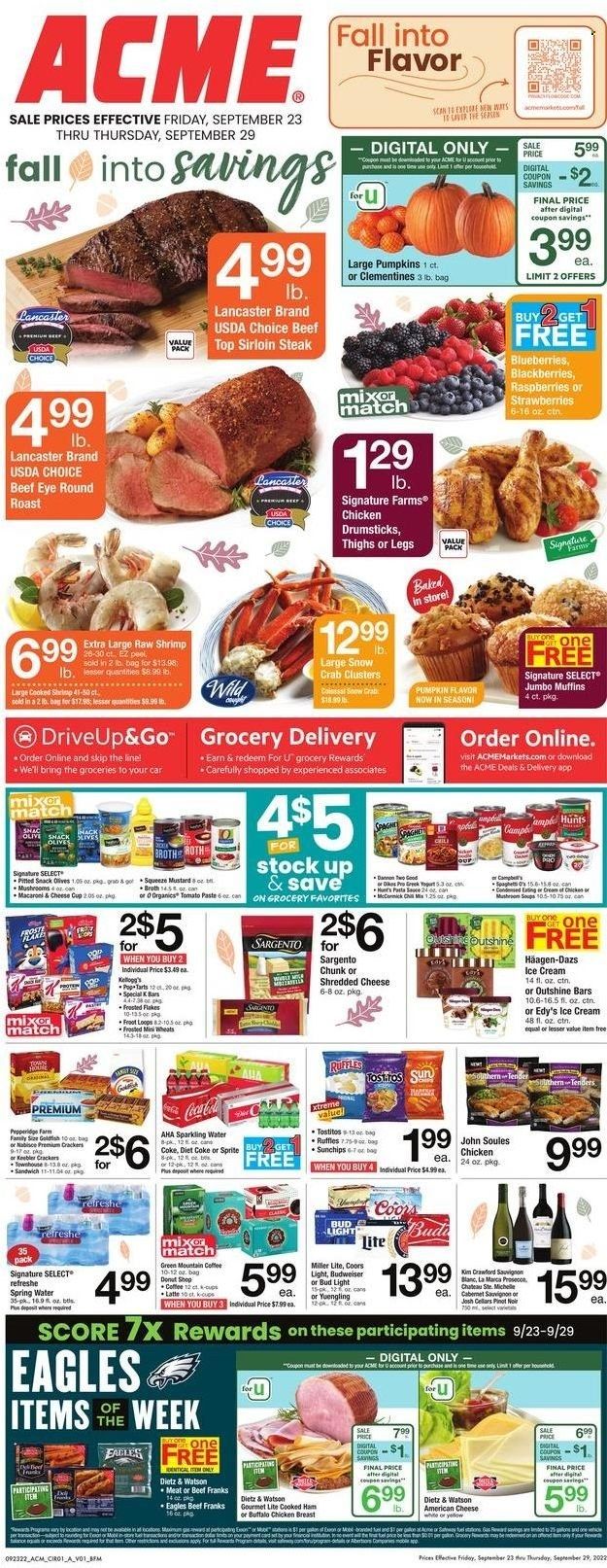 ACME (DE, NJ, NY, PA) Weekly Ad Flyer Specials September 23 to September 29, 2022
