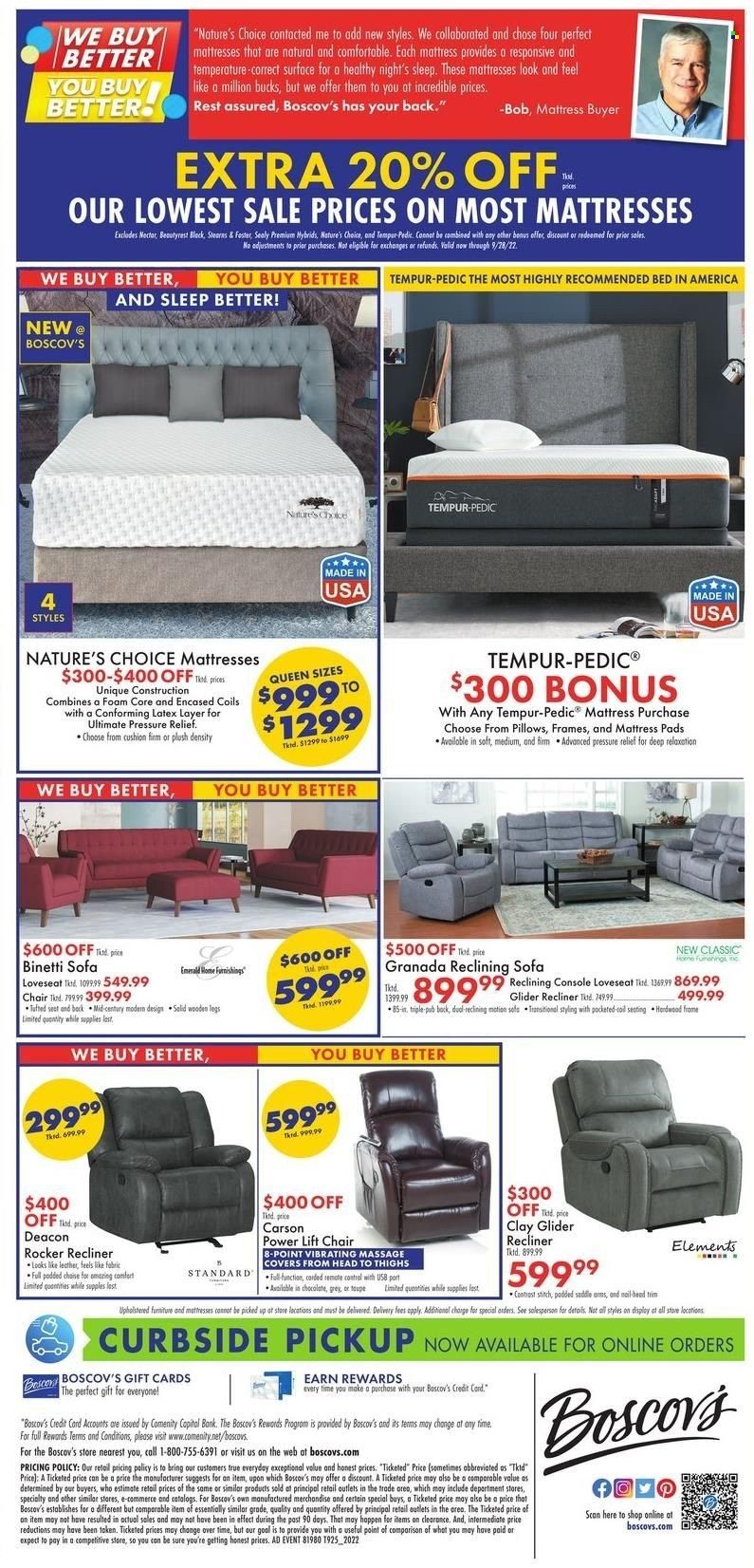 Boscov's (CT, DE, MD, NJ, NY, PA) Weekly Ad Flyer Specials September 22 to September 28, 2022