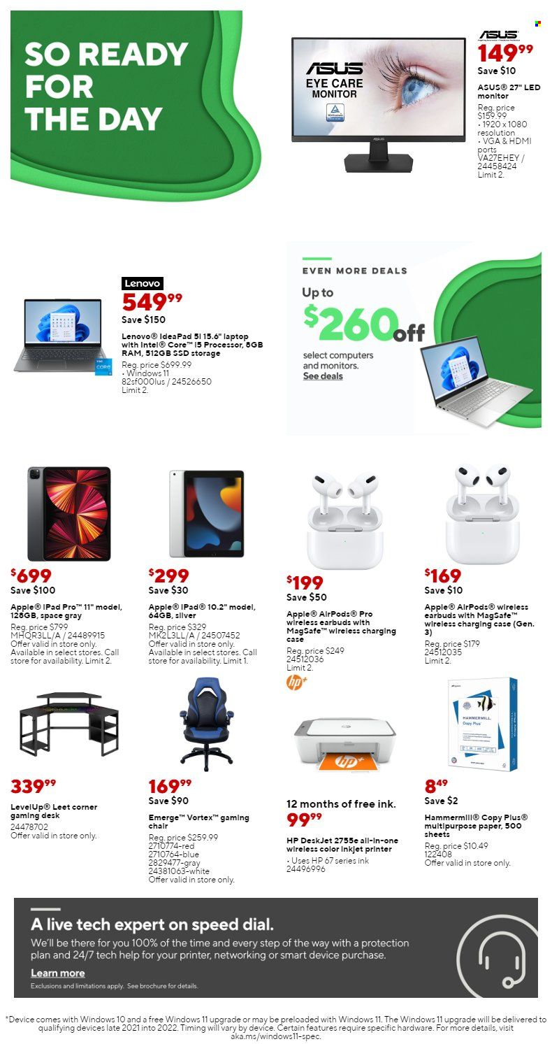 Staples Weekly Ad Flyer Specials September 25 to October 1, 2022