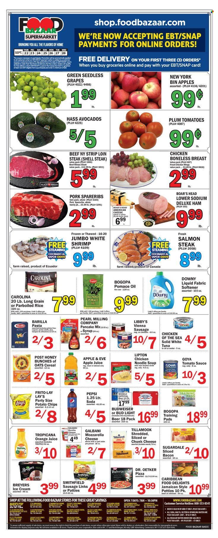 Food Bazaar (CT, NJ, NY) Weekly Ad Flyer Specials September 22 to September 28, 2022