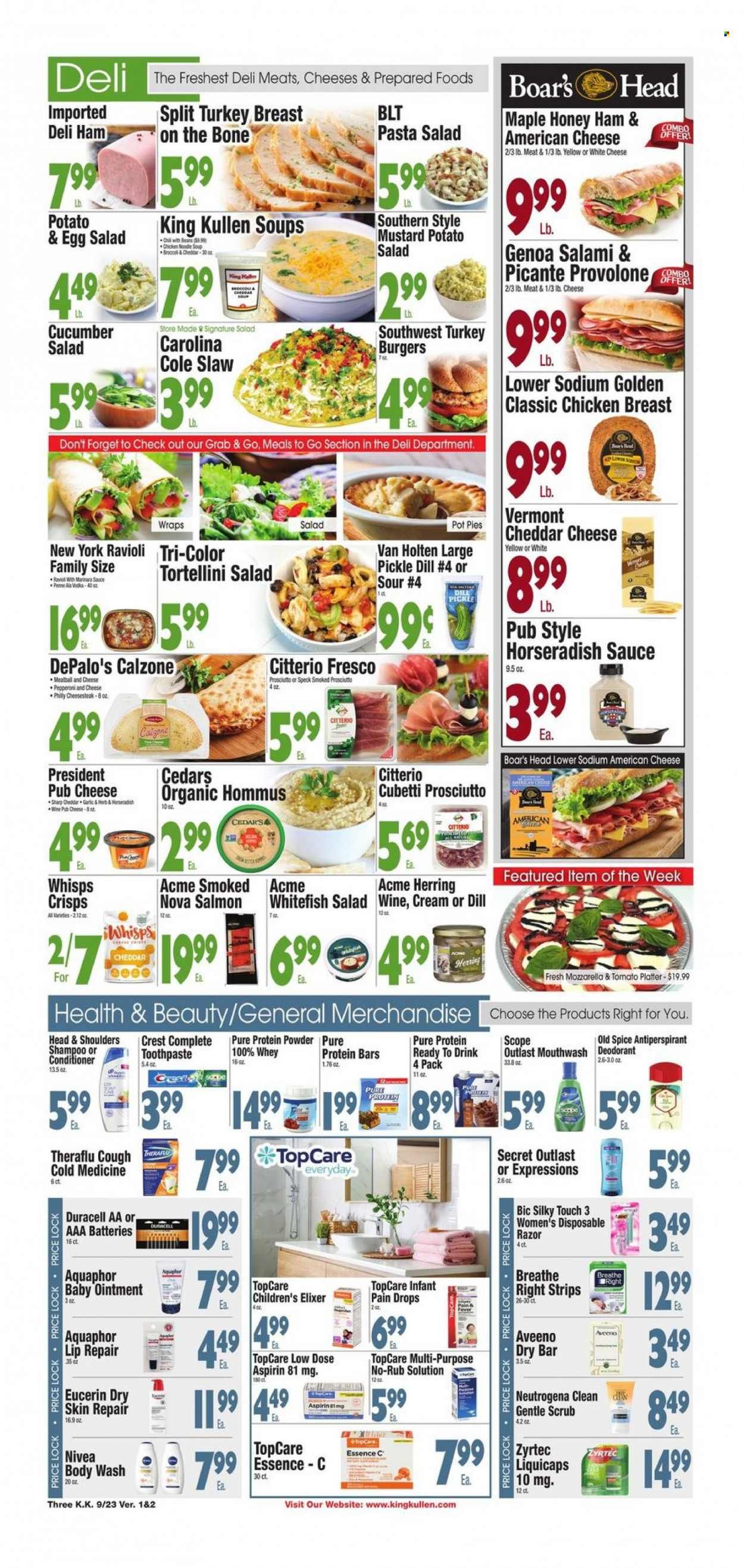 King Kullen (NY) Weekly Ad Flyer Specials September 23 to September 29, 2022