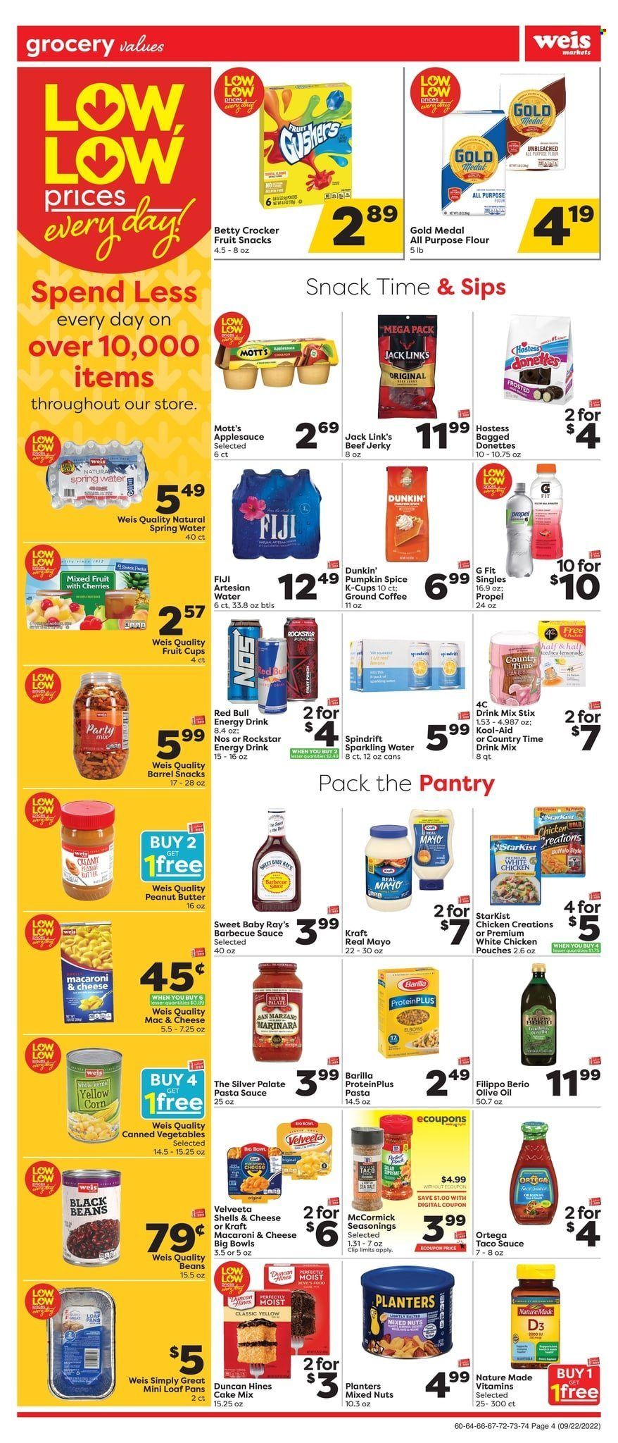 Weis (MD, NY, PA) Weekly Ad Flyer Specials September 22 to September 28, 2022