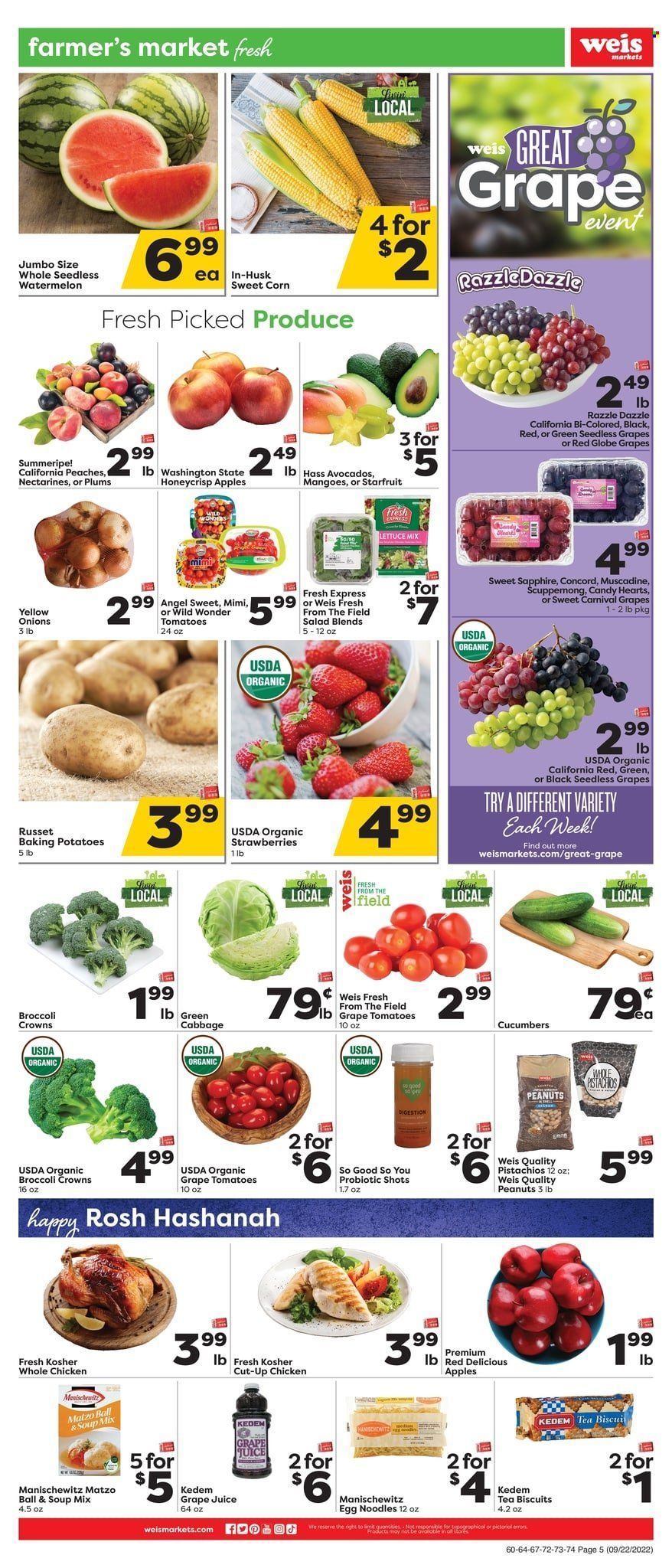 Weis (MD, NY, PA) Weekly Ad Flyer Specials September 22 to September 28, 2022