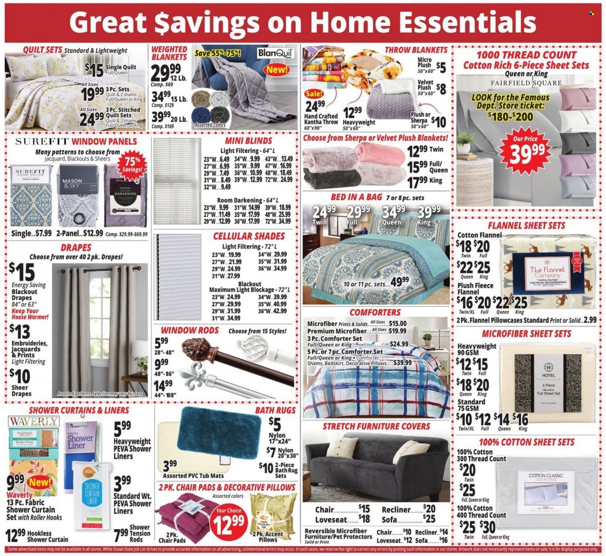 Ocean State Job Lot (CT, MA, ME, NH, NJ, NY, RI, VT) Weekly Ad Flyer Specials September 22 to September 28, 2022