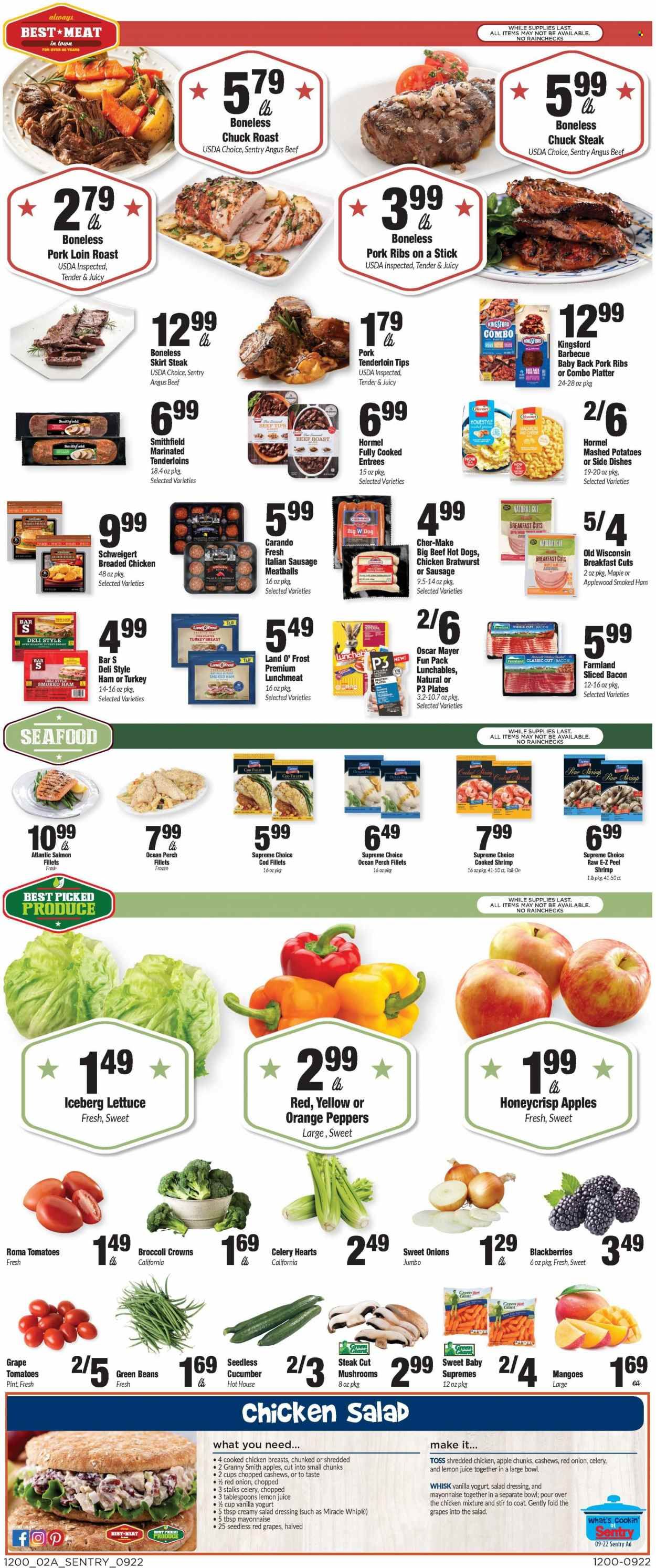 Sentry Foods (WI) Weekly Ad Flyer Specials September 22 to September 28, 2022