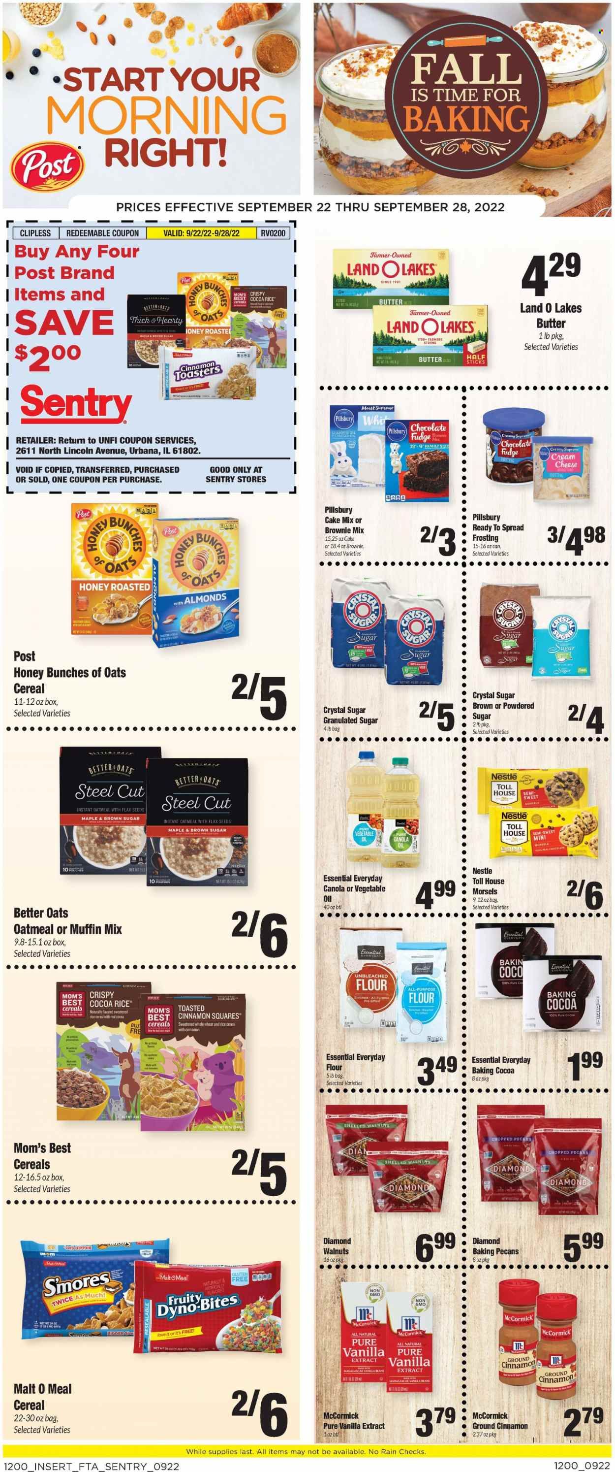 Sentry Foods (WI) Weekly Ad Flyer Specials September 22 to September 28, 2022