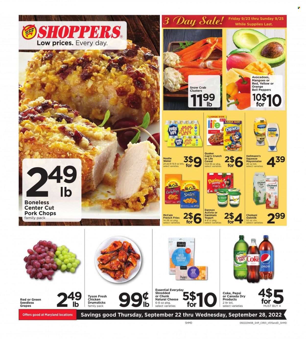 Shoppers (MD, VA) Weekly Ad Flyer Specials September 22 to September 28, 2022