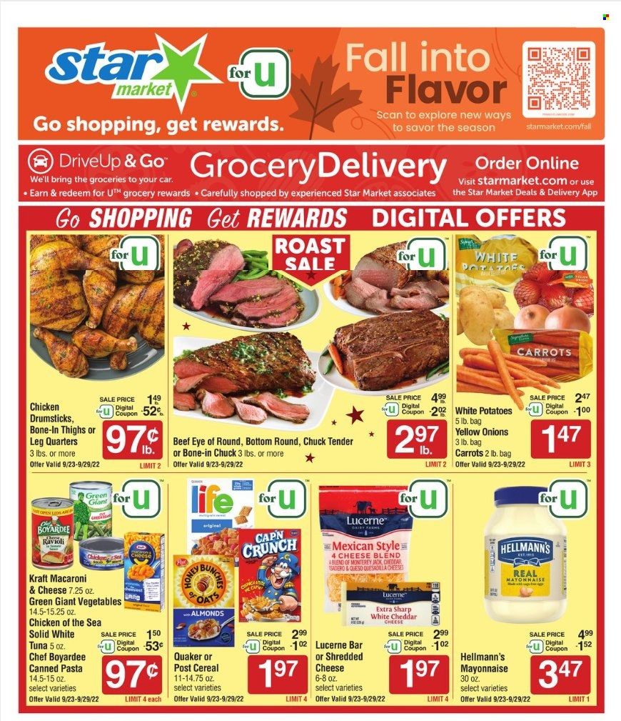 Star Market Weekly Ad Flyer Specials September 23 to September 29, 2022