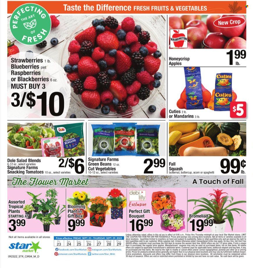 Star Market Weekly Ad Flyer Specials September 23 to September 29, 2022