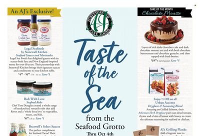AJ's Fine Foods (AZ) Weekly Ad Flyer Specials September 21 to October 4, 2022