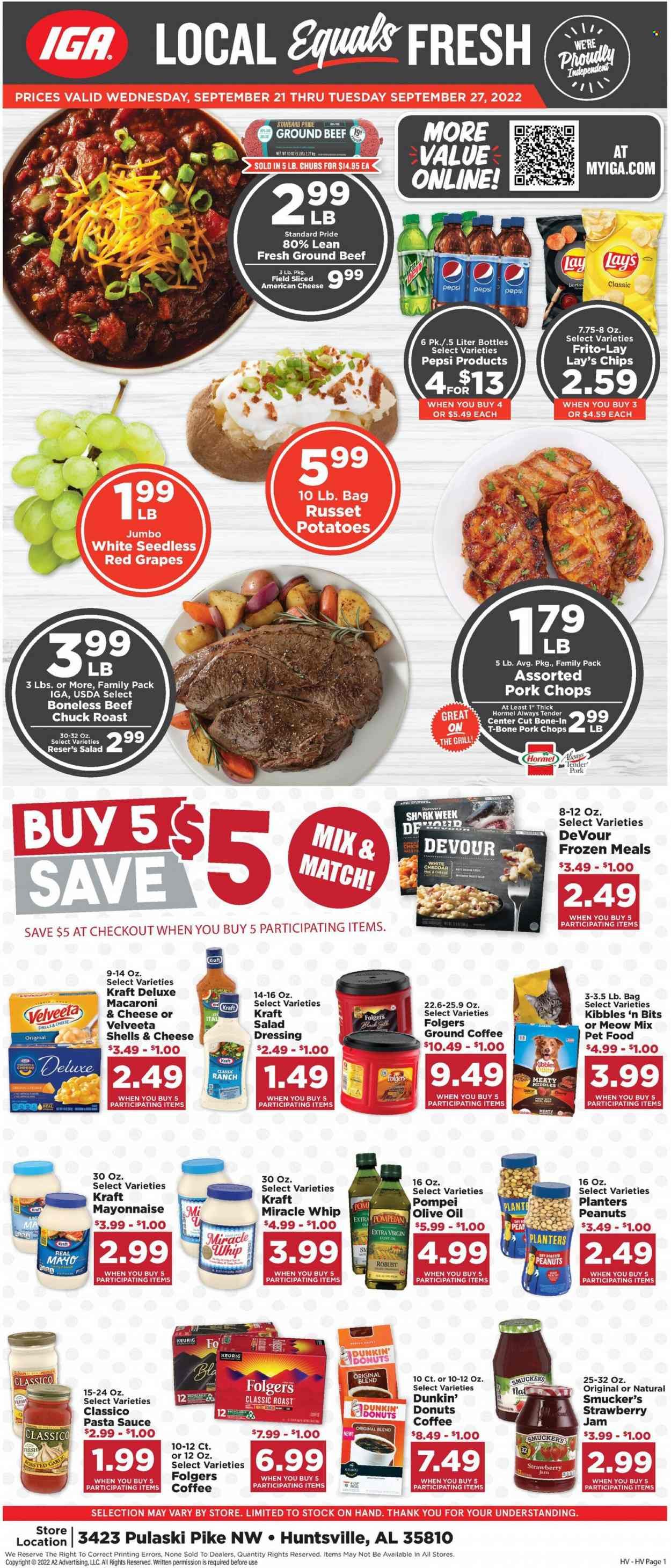 IGA (AL) Weekly Ad Flyer Specials September 21 to September 27, 2022