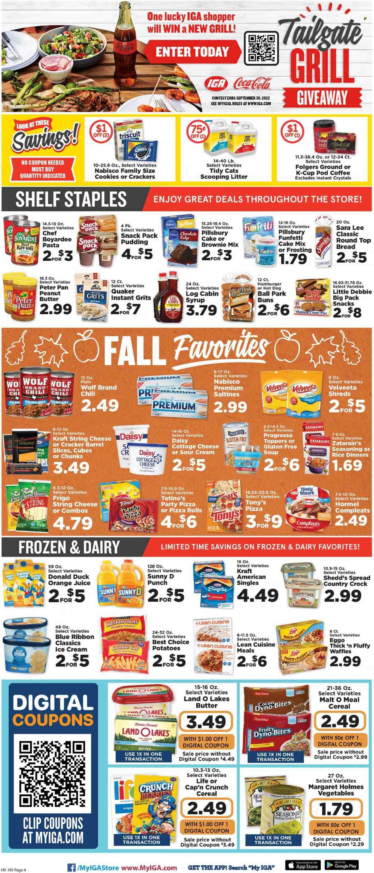 IGA (AL) Weekly Ad Flyer Specials September 21 to September 27, 2022