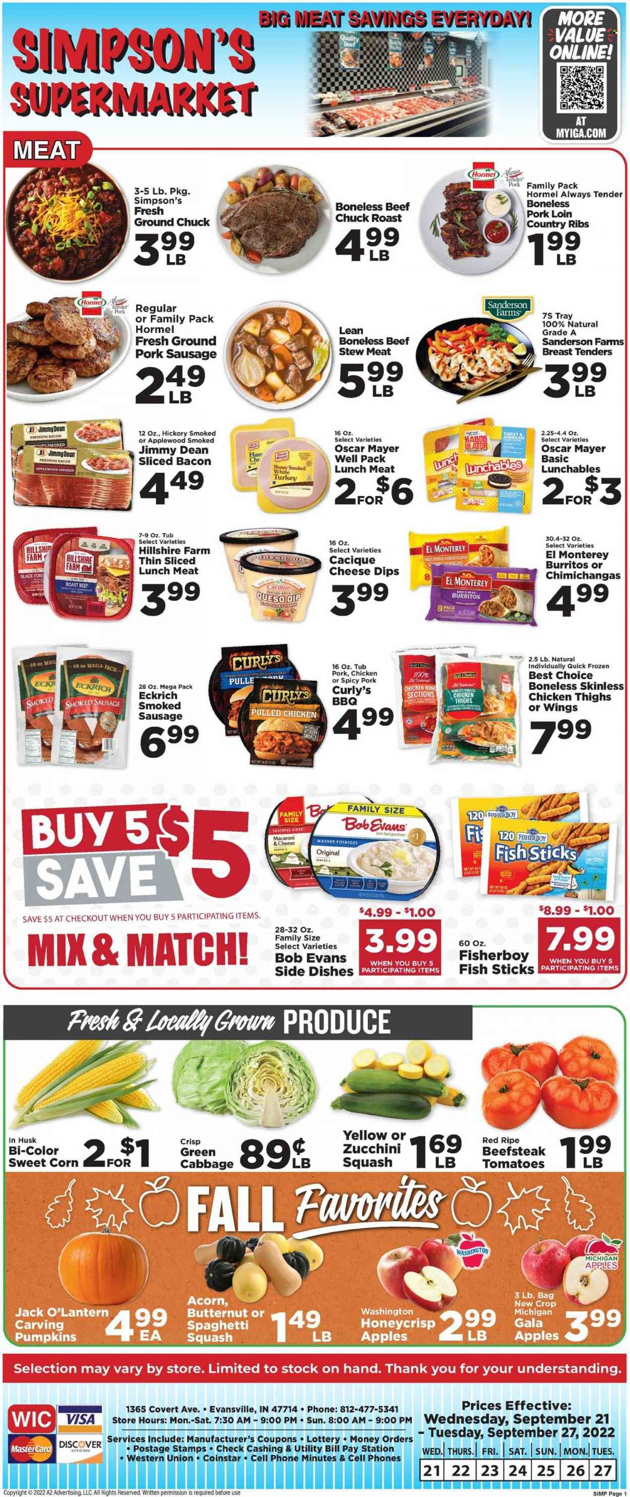 IGA (IN) Weekly Ad Flyer Specials September 21 to September 27, 2022