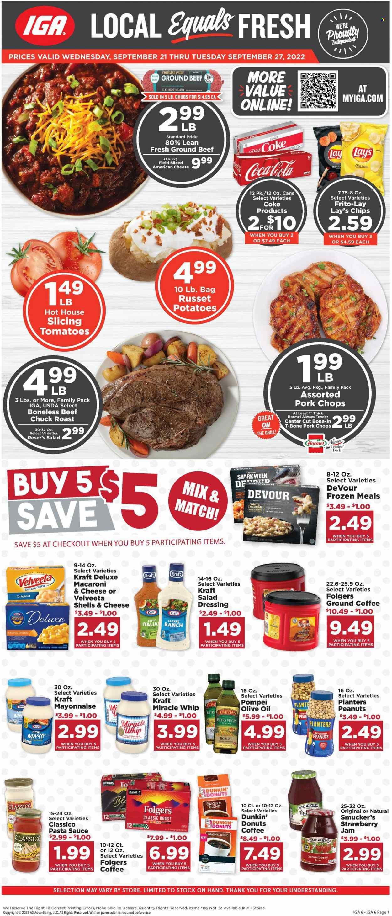 IGA (TN) Weekly Ad Flyer Specials September 21 to September 27, 2022
