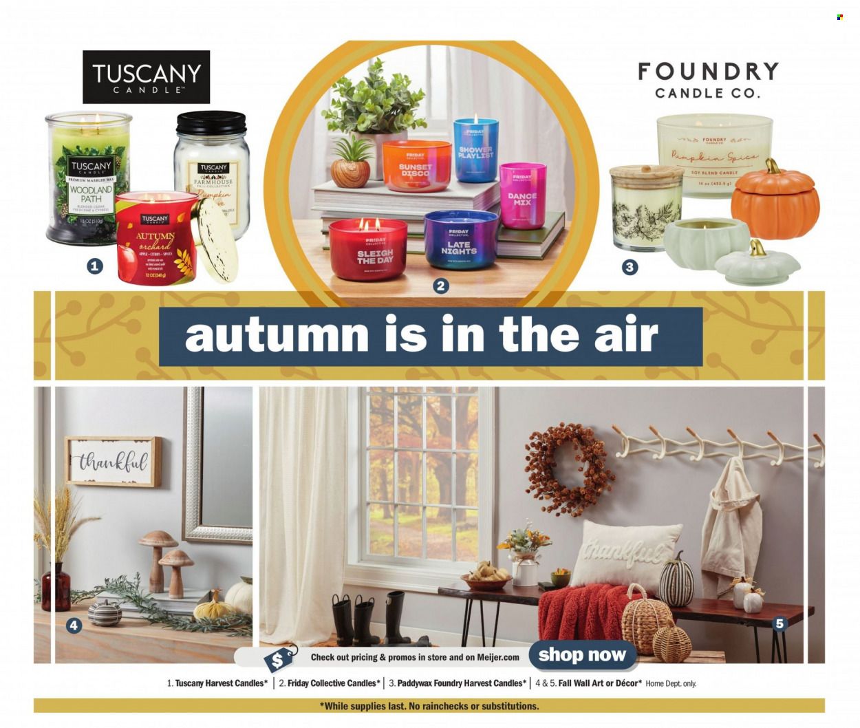 Meijer (IL, IN, KY, MI, OH, WI) Weekly Ad Flyer Specials September 25 to October 29, 2022