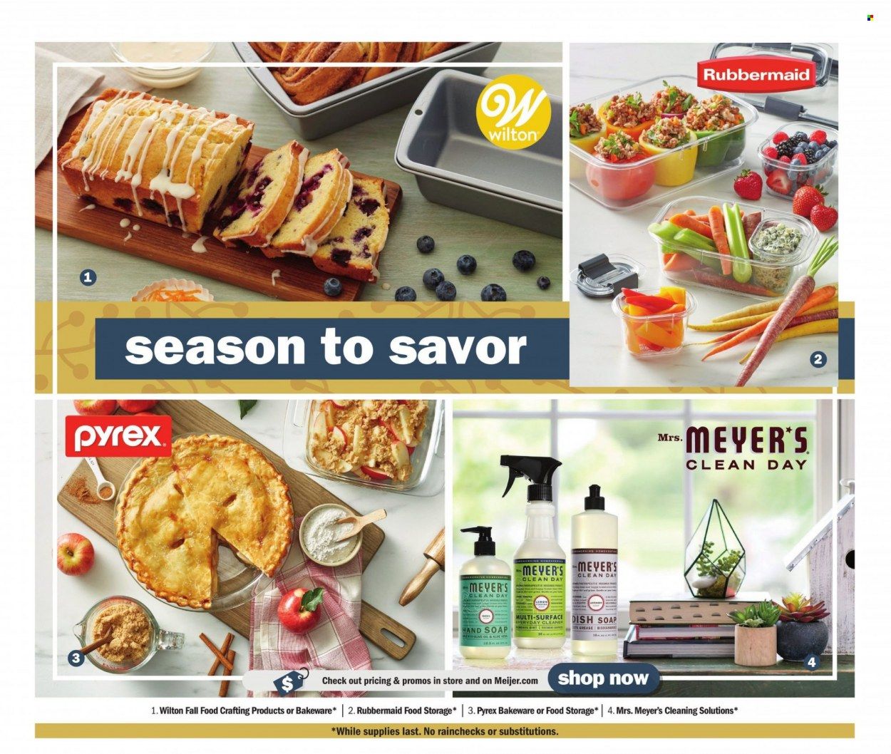 Meijer (IL, IN, KY, MI, OH, WI) Weekly Ad Flyer Specials September 25 to October 29, 2022