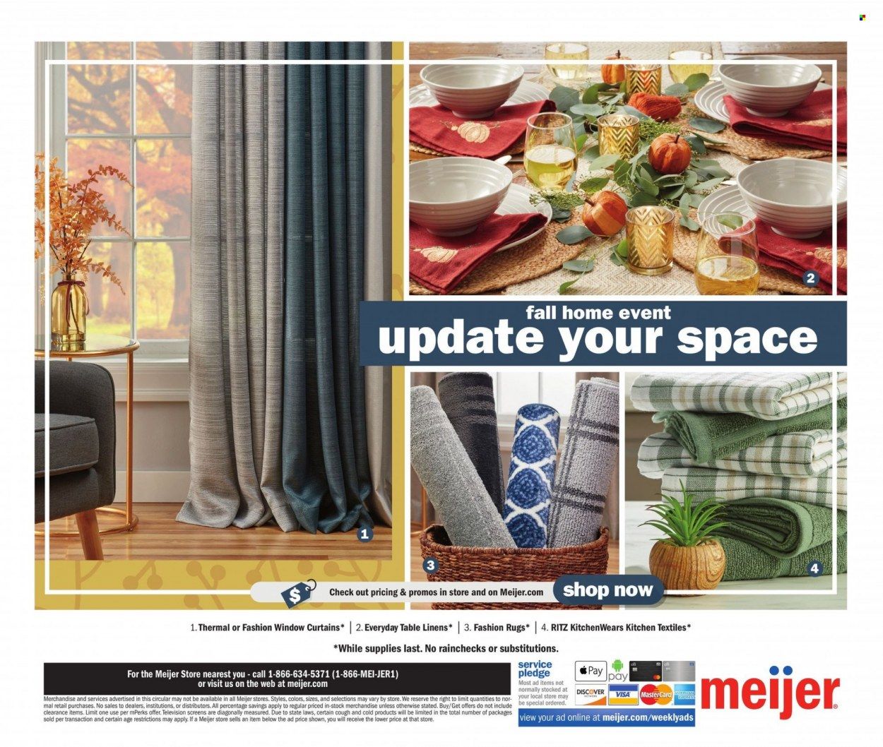 Meijer (IL, IN, KY, MI, OH, WI) Weekly Ad Flyer Specials September 25 to October 29, 2022