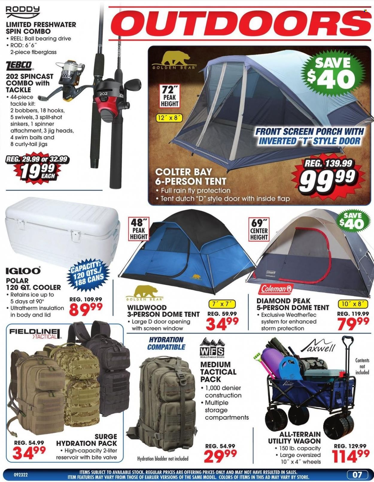 Big 5 (AZ, CA, CO, ID, NM, OR, UT, WA) Weekly Ad Flyer Specials September 23 to September 29, 2022