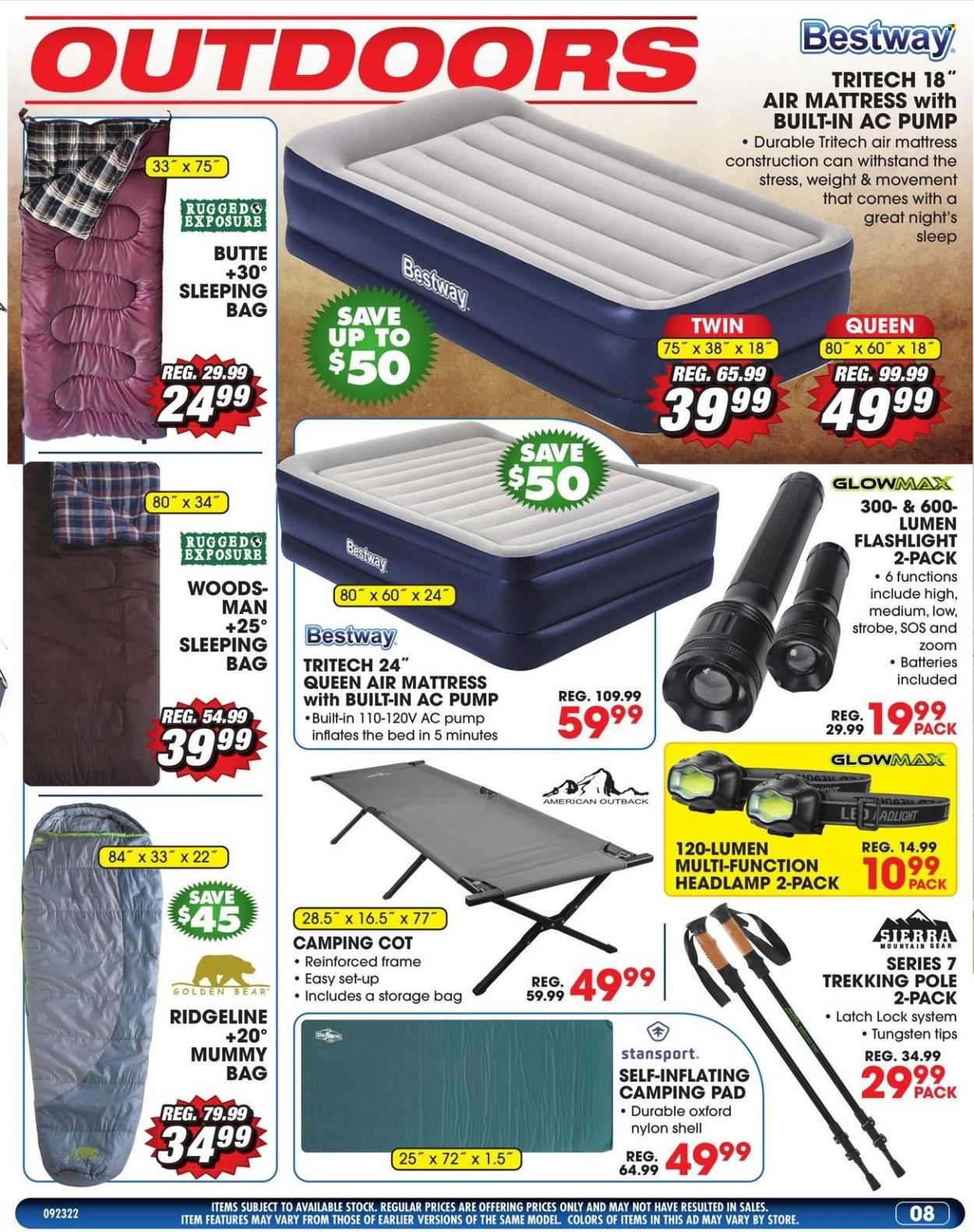Big 5 (AZ, CA, CO, ID, NM, OR, UT, WA) Weekly Ad Flyer Specials September 23 to September 29, 2022