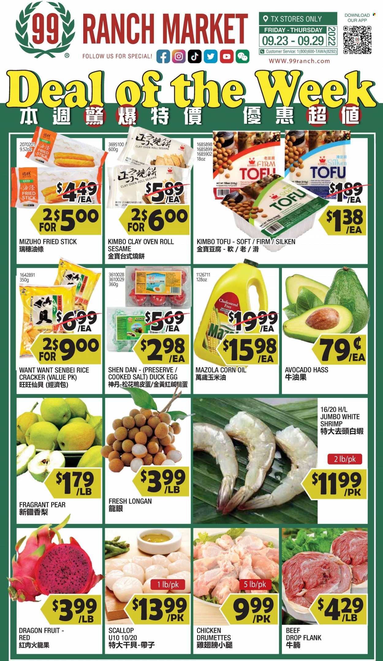 99 Ranch Market (TX) Weekly Ad Flyer Specials September 23 to September 29, 2022