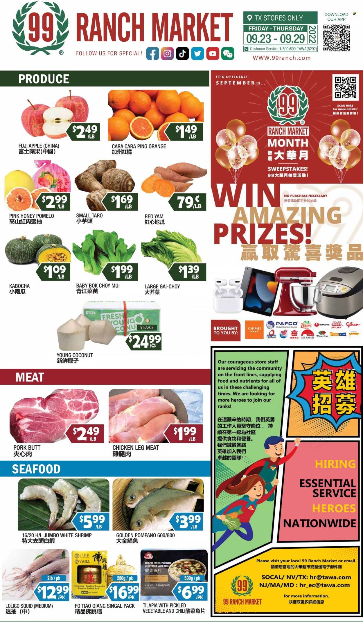 99 Ranch Market (TX) Weekly Ad Flyer Specials September 23 to September 29, 2022