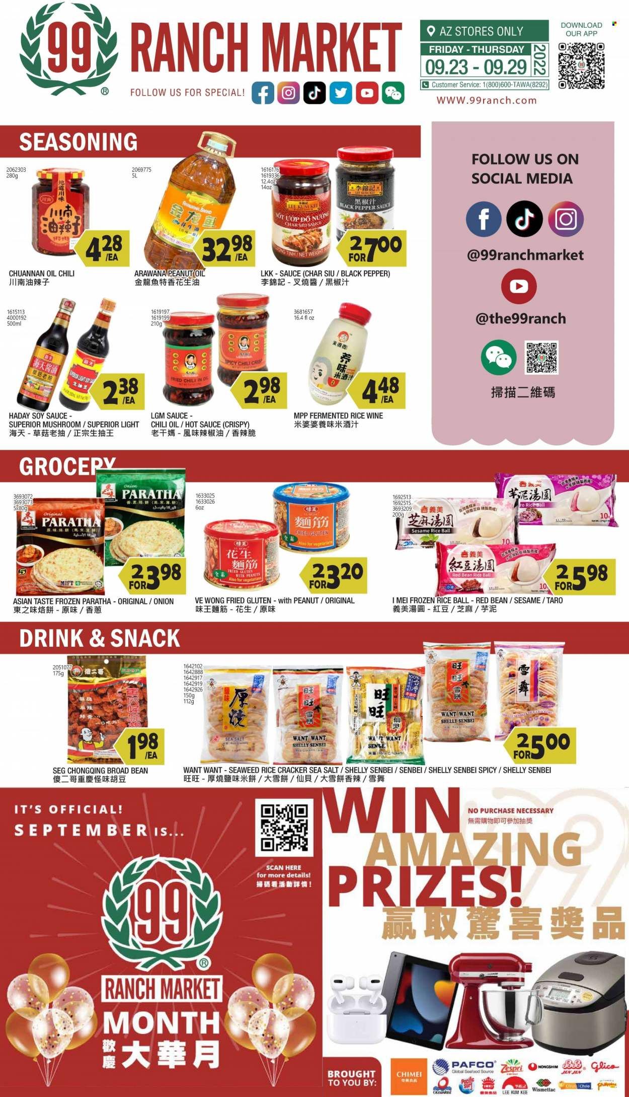 99 Ranch Market (19) Weekly Ad Flyer Specials September 23 to September 29, 2022