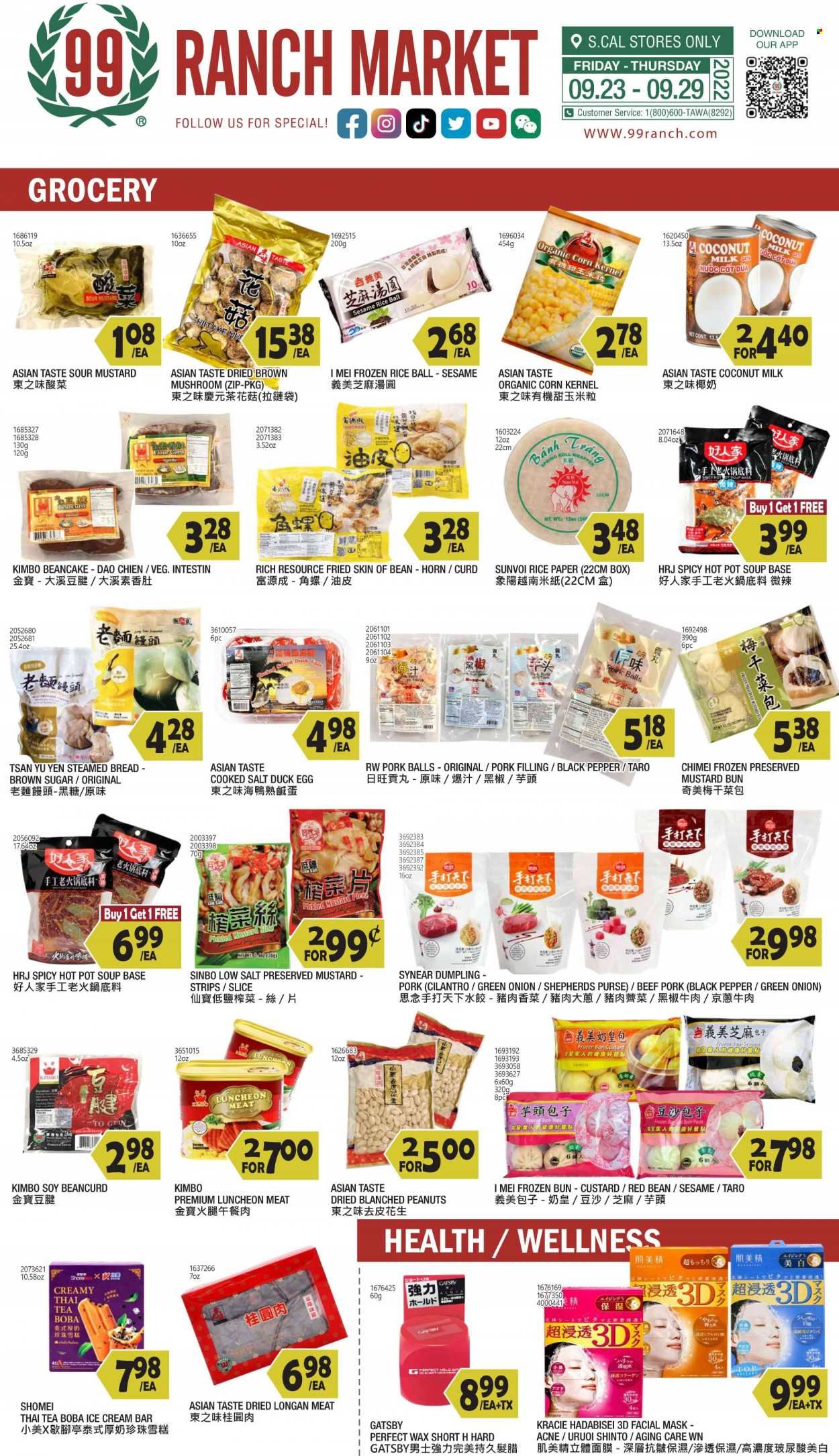 99 Ranch Market (40, CA) Weekly Ad Flyer Specials September 23 to September 29, 2022