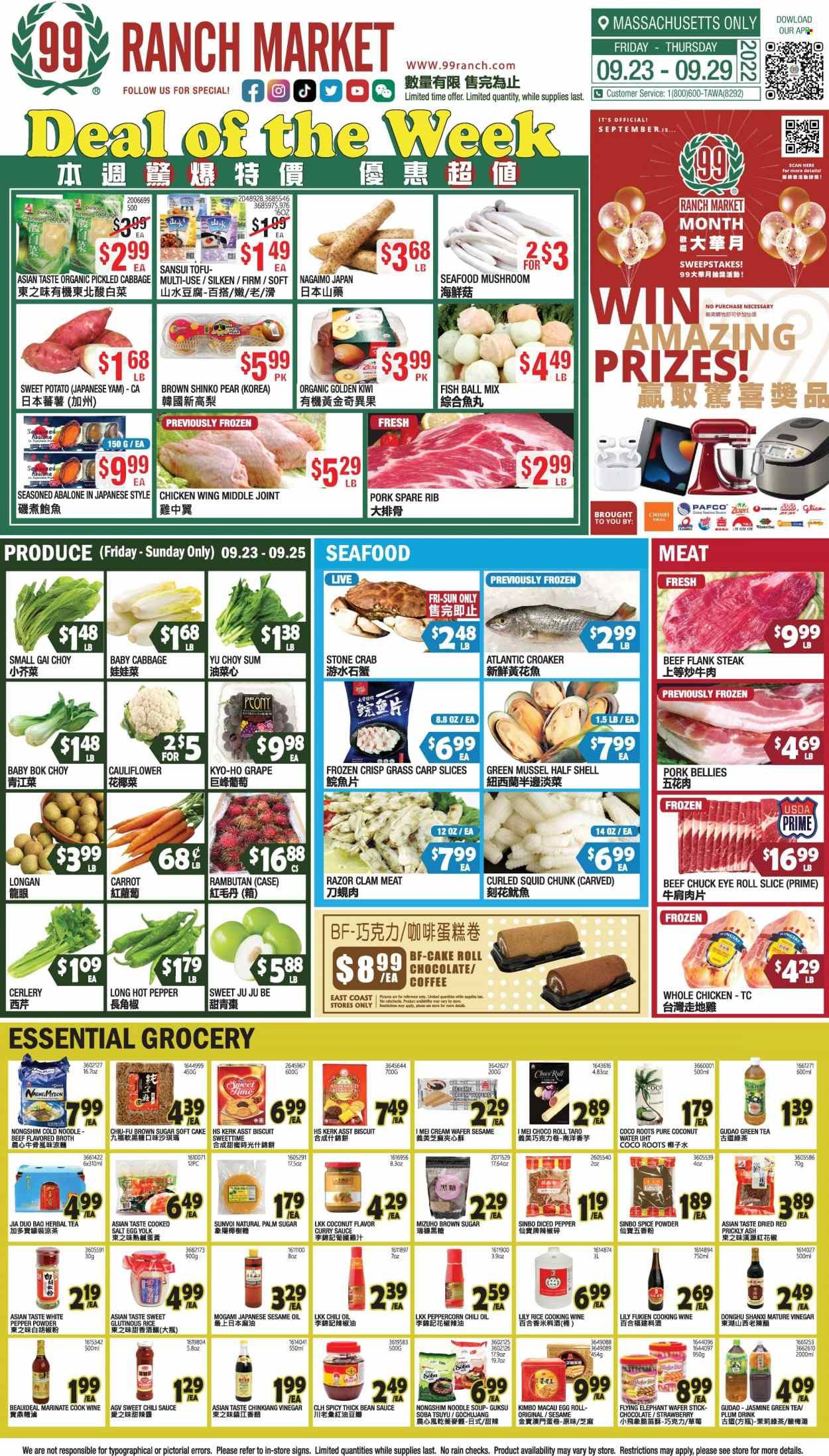 99 Ranch Market (47) Weekly Ad Flyer Specials September 23 to September 29, 2022