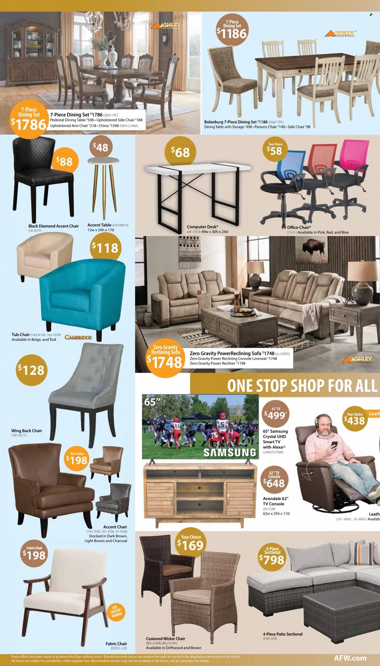 American Furniture Warehouse (AZ, CO, TX) Weekly Ad Flyer Specials September 25 to October 1, 2022