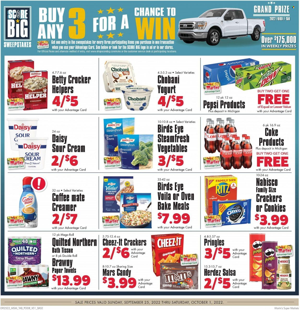 Martin’s (IN, MI) Weekly Ad Flyer Specials September 25 to October 1, 2022