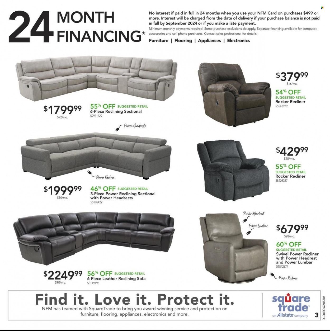 Nebraska Furniture Mart (IA, KS, NE, TX) Weekly Ad Flyer Specials September 21 to September 27, 2022