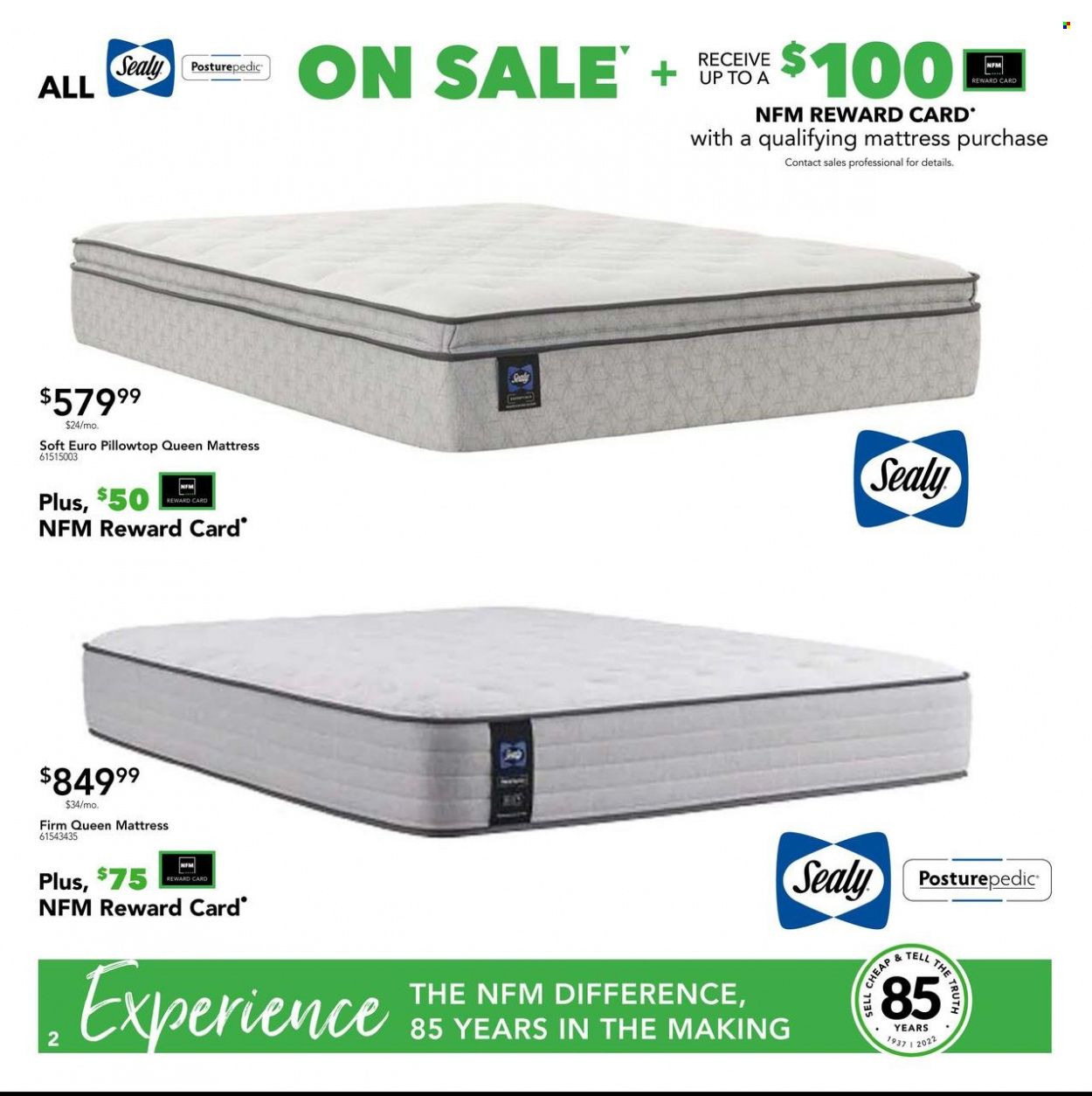Nebraska Furniture Mart (IA, KS, NE, TX) Weekly Ad Flyer Specials September 23 to September 27, 2022