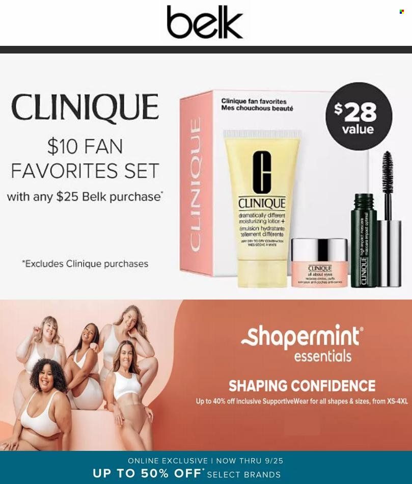 Belk Promotions & Flyer Specials September 2022